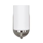 Generation Lighting Oslo 9" Tall Bathroom Sconce Brushed Nickel