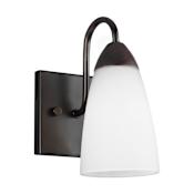 Generation Lighting Seville 9" Tall Bathroom Sconce Bronze