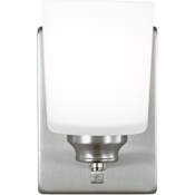 Generation Lighting Vinton 9" Tall Wall Sconce Brushed Nickel