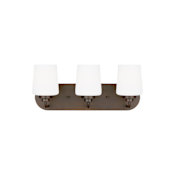 Generation Lighting Windom 3 Light 18" Wide Bathroom Vanity Light Bronze