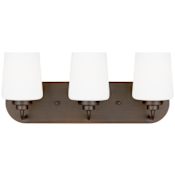 Generation Lighting Windom 3 Light 18" Wide LED Vanity Light Bronze