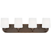 Generation Lighting Windom 4 Light 24" Wide LED Vanity Light Bronze