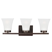 Generation Lighting Bayfield 3 Light 20" Wide Bathroom Vanity Light Bronze
