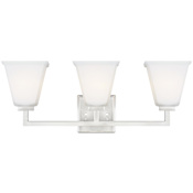 Generation Lighting Ellis Harper 3 Light 24" Wide LED Vanity Light Brushed Nickel