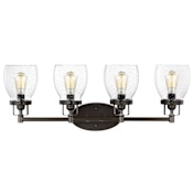 Generation Lighting Belton 4 Light 29" Wide Bathroom Vanity Light Bronze