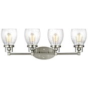 Generation Lighting Belton 4 Light 29" Wide Bathroom Vanity Light Brushed Nickel