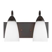 Generation Lighting Seville 2 Light 14" Wide Vanity Light Bronze