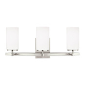 Generation Lighting Alturas 3 Light 22" Wide LED Vanity Light Brushed Nickel