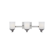 Generation Lighting Kemal 3 Light 24" Wide LED Vanity Light Brushed Nickel