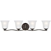 Generation Lighting Emmons 4 Light 32" Wide LED Vanity Light Bronze