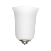 Generation Lighting 11" Tall Bathroom Sconce Brushed Nickel