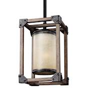 Generation Lighting Dunning 6" Wide Mini Pendant Stardust