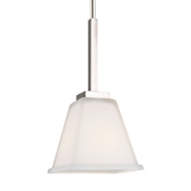 Generation Lighting Ellis Harper 6" Wide Mini Pendant Brushed Nickel