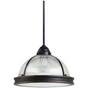 Generation Lighting Pratt Street Prismatic 2 Light Pendant Autumn Bronze