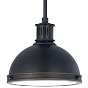 Generation Lighting Pratt Street 10" Wide Mini Pendant Autumn Bronze
