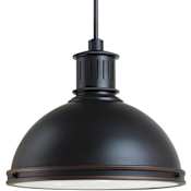 Generation Lighting Pratt Street Metal 3 Light Pendant Autumn Bronze