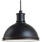 Generation Lighting Pratt Street 3 Light 16" Wide LED Pendant Autumn Bronze