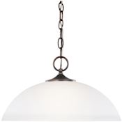 Generation Lighting Geary 16" Wide LED Pendant Bronze