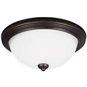 Generation Lighting Geary 11" Wide Flush Mount Bowl Ceiling Fixture Bronze