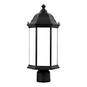 Generation Lighting Sevier 18" Tall Outdoor Single Head Post Light Black