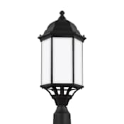 Generation Lighting Sevier 22" Tall Outdoor Single Head Post Light Black