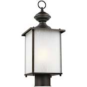 Generation Lighting Jamestowne 17" Tall LED Post Light Antique Bronze