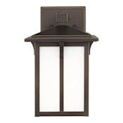Generation Lighting Tomek 11" Tall Outdoor Wall Sconce Antique Bronze