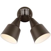 Generation Lighting Double Light 22-1/2" Wide LED Outdoor Flood Light Antique Bronze