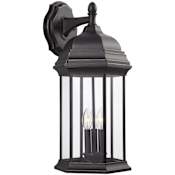 Generation Lighting Sevier 3 Light 23" Tall LED Outdoor Wall Sconce Antique Bronze