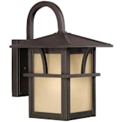 Generation Lighting Medford Lakes 11" Tall LED Outdoor Wall Sconce Statuary Bronze
