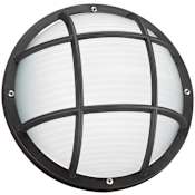 Generation Lighting Bayside 10" Wide Flush Mount Outdoor Ceiling Fixture Black