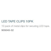 Generation Lighting Tape Components 10 Pack LED Tape Clips N/A