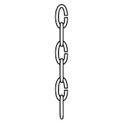 Generation Lighting 72" Replacement Chain Antique Bronze