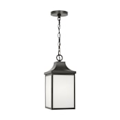 Generation Lighting Saybrook 7" Wide Outdoor Mini Pendant Antique Bronze