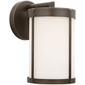 Generation Lighting Luning 10" Tall Outdoor Wall Sconce Antique Bronze