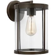 Generation Lighting Luning 12" Tall Outdoor Wall Sconce Antique Bronze