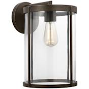 Generation Lighting Luning 15" Tall Outdoor Wall Sconce Antique Bronze