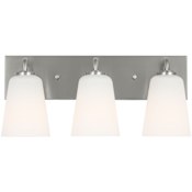 Generation Lighting Miles 3 Light 18" Wide Vanity Light Brushed Nickel
