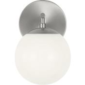 Generation Lighting Nube 6" Wide Bathroom Sconce Brushed Nickel