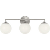 Generation Lighting Nube 3 Light 24" Wide Vanity Light Brushed Nickel