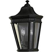 Generation Lighting Cotswold Lane 2 Light 16" Tall Wall Sconce Black