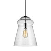 Generation Lighting Loras 12" Wide Pendant Chrome