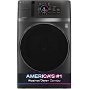 GE Profile 28 Inch Wide 4.8 Cu. Ft. Ultrafast Combo Washer/Dryer with Ventless Heat Pump Technology Carbon Graphite