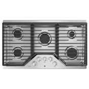 GE Profile 36" Built-In Gas Cooktop with 18,000 BTU Power Boil Burner Stainless Steel