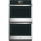 GE Profile Profile 30 Inch Wide 10 Cu. Ft. Double Electric Oven with No Preheat Air Fry and Precision Cooking Stainless Steel
