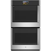 GE Profile Profile 30 Inch Wide 10 Cu. Ft. Double Electric Oven with Left Hand Side Swing Doors Stainless Steel