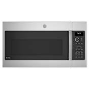 GE Profile Profile 30 Inch Wide 2.1 Cu. Ft. Over the Range Microwave with Four-Speed 400 CFM External Venting System and Steam Clean Stainless Steel
