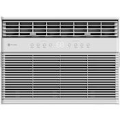 GE Profile 10,000 BTU 115V Programmable Window Air Conditioner with Remote and Geolocation White