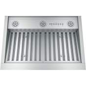 GE Profile 288 - 610 CFM 30 Inch Wide Insert Range Hood with Dimmable LED Lighting and WiFi Connect Stainless Steel