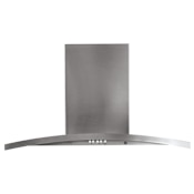 GE Profile 420 CFM 36 Inch Wide Wall Mounted Range Hood with Dishwasher Safe Filter Stainless Steel